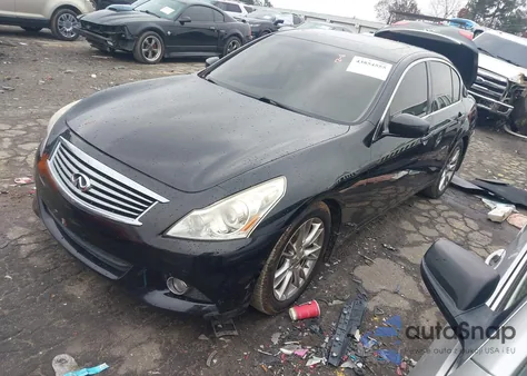 2013 Infiniti G37 Journey из США, поврежденный, VIN JN1CV6AP7DM719941
